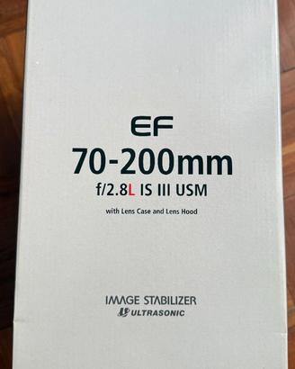 CANON Objectif EF 70-200mm F/2.8 L IS USM III