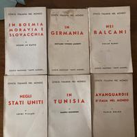 Lotto 6 libri collana Civilta’ italiana nel mondo