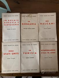 Lotto 6 libri collana Civilta’ italiana nel mondo