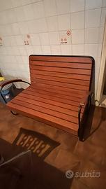 Panchina in teak massello key wood Tikamoon