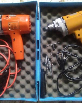2 TRAPANI BLACK&DECKER + LA VALIGETTA (NUOVISSIMI)
