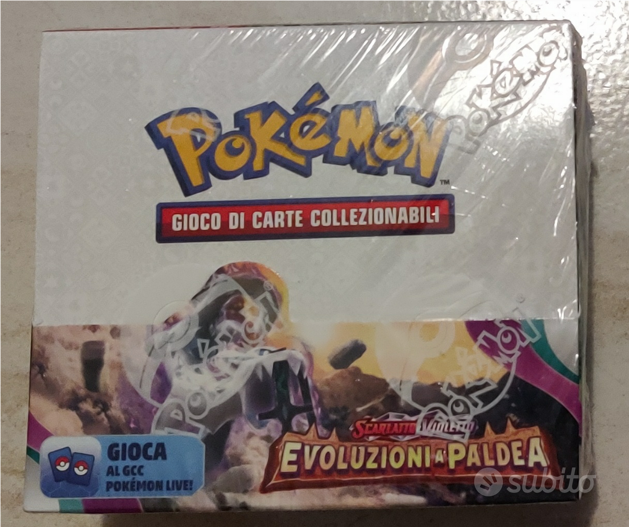 Box 36 bustine carte pokemon evoluzioni a paldea - Collezionismo In ...
