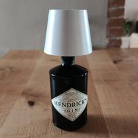 Lampada artigianale da bottiglia di gin Hendrix