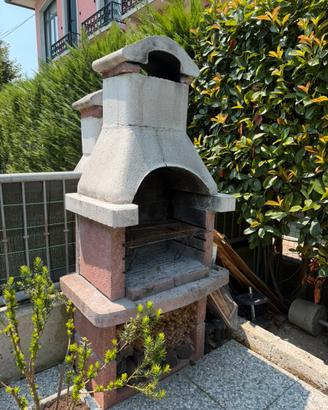 Barbecue in muratura