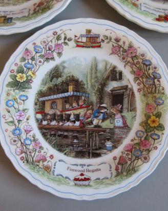 Piatto Foxwood Tales Regatta. Porcellana Wedgwood.