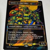 Heroes In a Half Shell NM Ninja Turtles MTG Magic