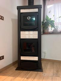 termostufa a legna con forno