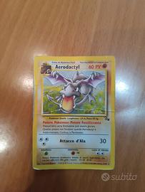 Pokemon Carta Aerodactyl 1/62 Set Base Ita Holo 