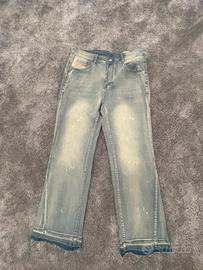 Jeans flare azzurri effetto vintage – Size M