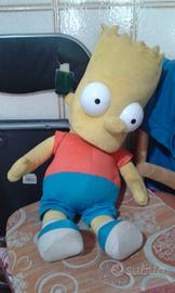 Bart Simpson Pupazzo Vintage grande, 70 cm - Plush