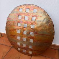 Lampada Indonesiana circolare in rame