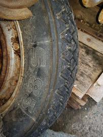 forcella+ruote posteriori+molle posteriori ape 50