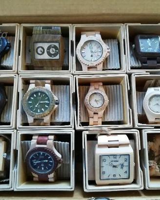 Orologi legno wewood nuovi uomo donna