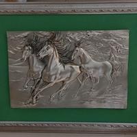 Quadro in argentato