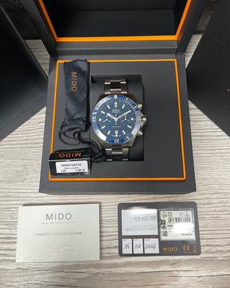 MIDO Ocean Star Chronograph - Nuovo Full Set