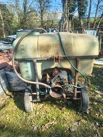 botte cisterna per trattamenti vigneto