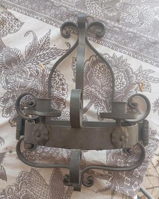 lampadario in ferro 