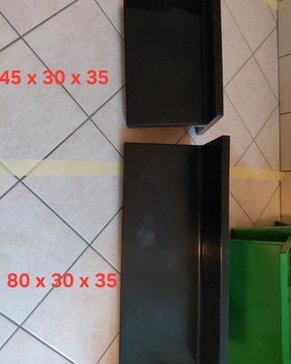 coppia mensole Kartell