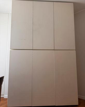 Armadio Tisettanta 6 ante laghezza 180 cm