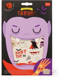 Tatuaggi Temporanei per Bambini, Tema Halloween