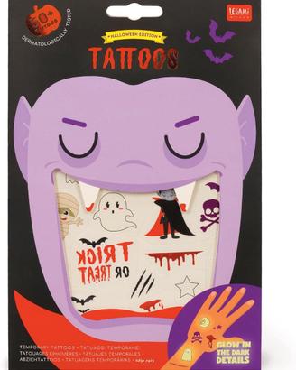 Tatuaggi Temporanei per Bambini, Tema Halloween