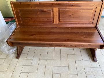 panchina in legno