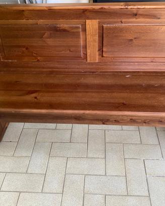 panchina in legno