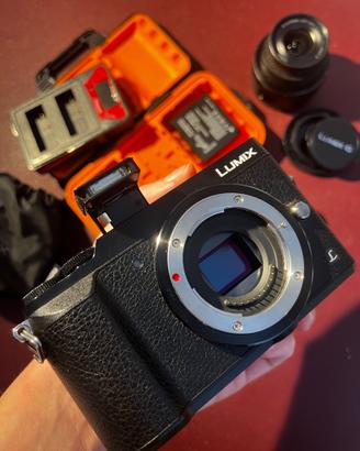 📷PANASONIC LUMIX GX80 + OBIETTIVO 12-32mm + BATTE