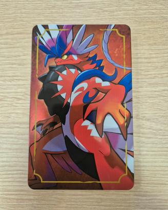 Steelbook di Pokemon Scarlatto (Karmesin)
