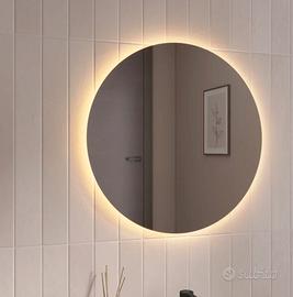 Specchio retro illuminato