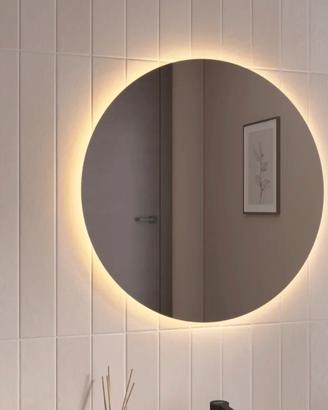 Specchio retro illuminato