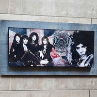 Quadro in legno omaggio ai Queen 