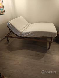 letto elettrico e materasso 