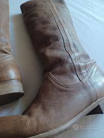 stivali vera pelle Made in italy 