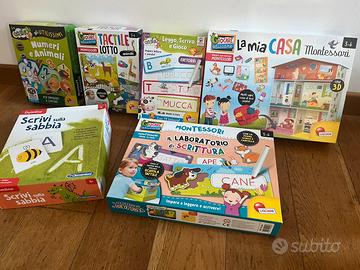Giochi Montessori vari