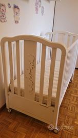 Lettino con sbarre Foppapedretti