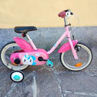 Bici bambina B TWIN Decathlon  ruote 14''