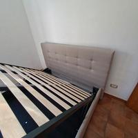 LETTO MATRIMONIALE IN TESSUTO A CONTENITORE 