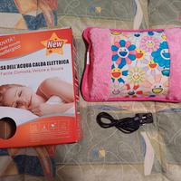 Borsa dell'acqua calda elettrica rosa