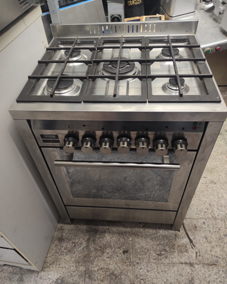 Fornelli stufa 5 fuochi a gas con forno elettrico