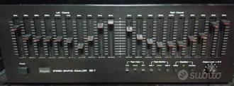 SANSUI SE-7 EQUALIZZATORE GRAFICO STEREO 10 BANDE  			