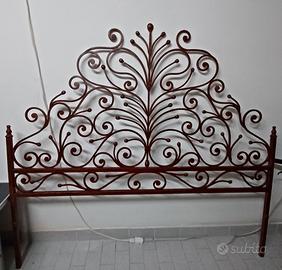 letto in ferro battuto artigianale