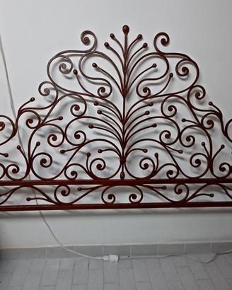 letto in ferro battuto artigianale