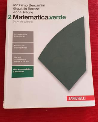 Libro scolastico "Matematica.verde 2"

Seconda edi