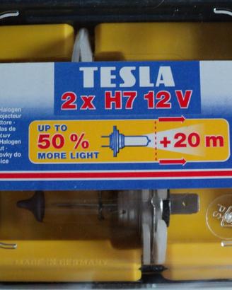 Coppia lampadine auto h7 alogene