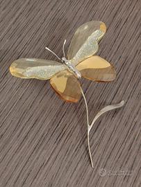 Farfalla Swarovski senza scatola