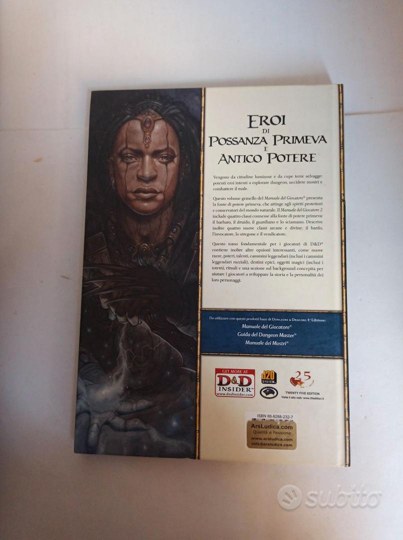  Dungeons & Dragons. Manuale del giocatore. Eroi arcani