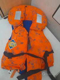 giubbotto salvataggio o salvagente per bambini