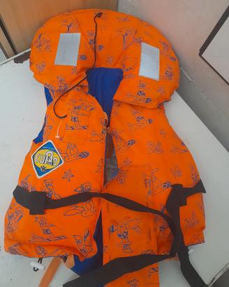 giubbotto salvataggio o salvagente per bambini
