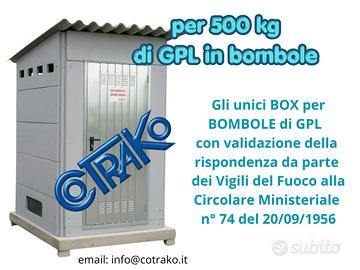 BOX per bombole GPL